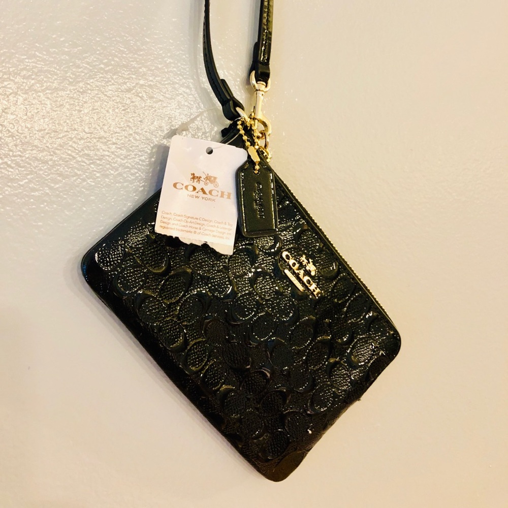 Authentic Coach Wristlet